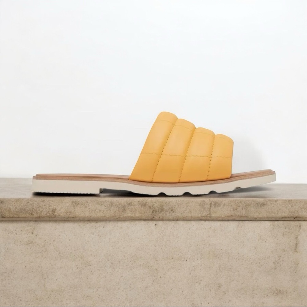 NEW Sorel Leather Slide Sandal